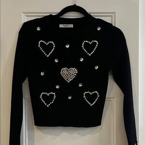 ELSA.M Black Ribbed Knitwear